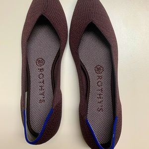 Rothy’s NWT Truffle Python - the Point